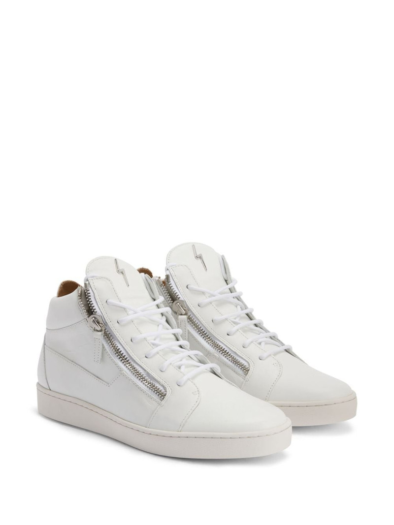Giuseppe Zanotti Kriss logo-plaque sneakers outlook