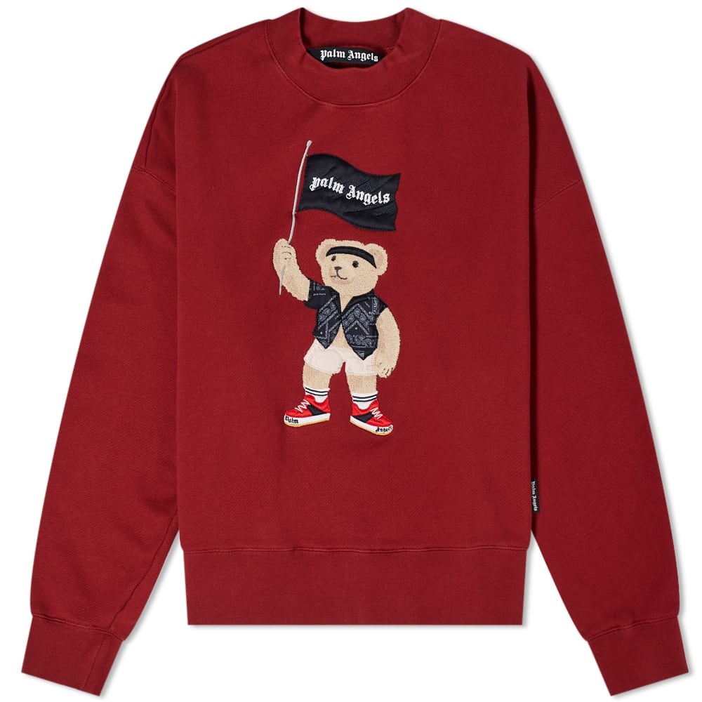 Palm Angels Pirate Bear Crew Sweat - 1