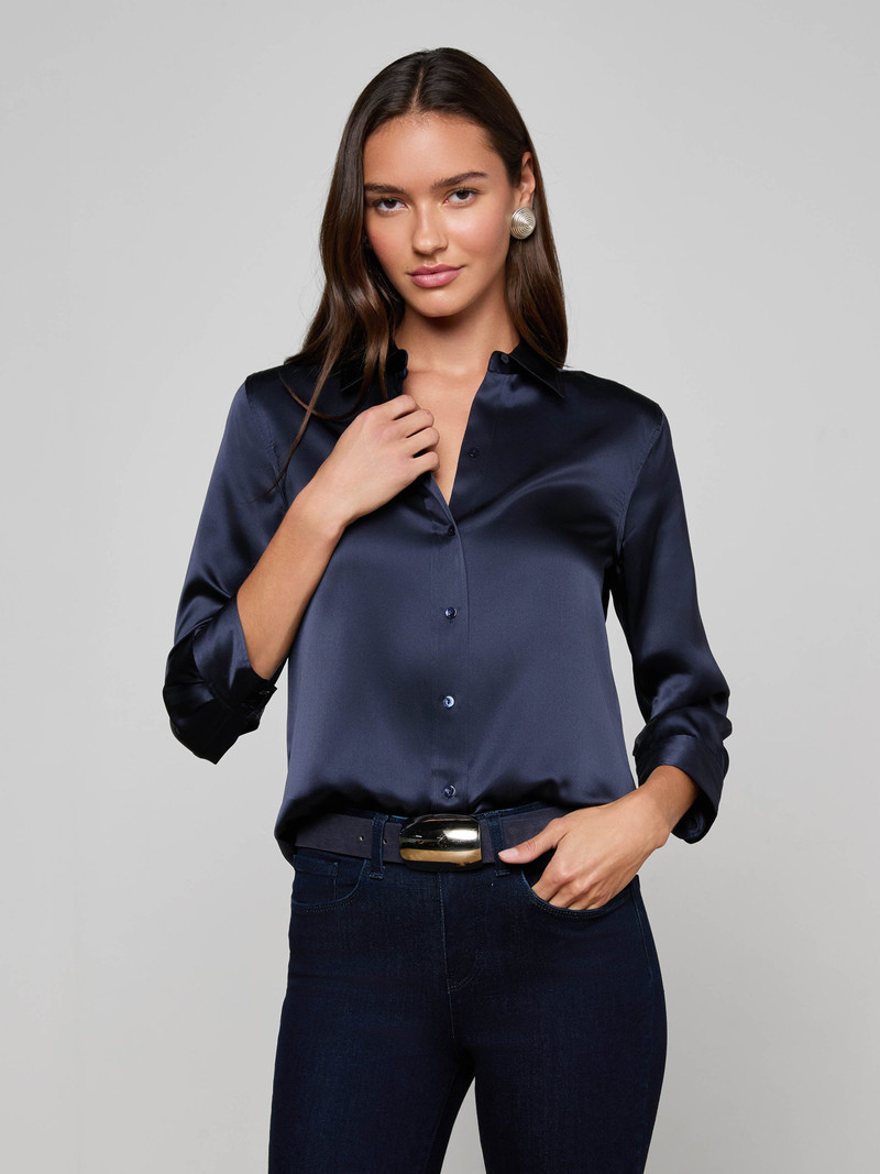 Dani Silk Blouse - 1