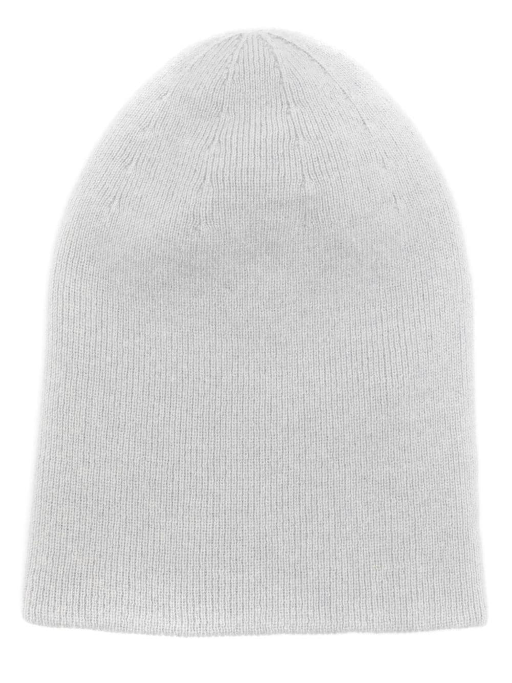 ribbed-knit cashmere beanie - 1