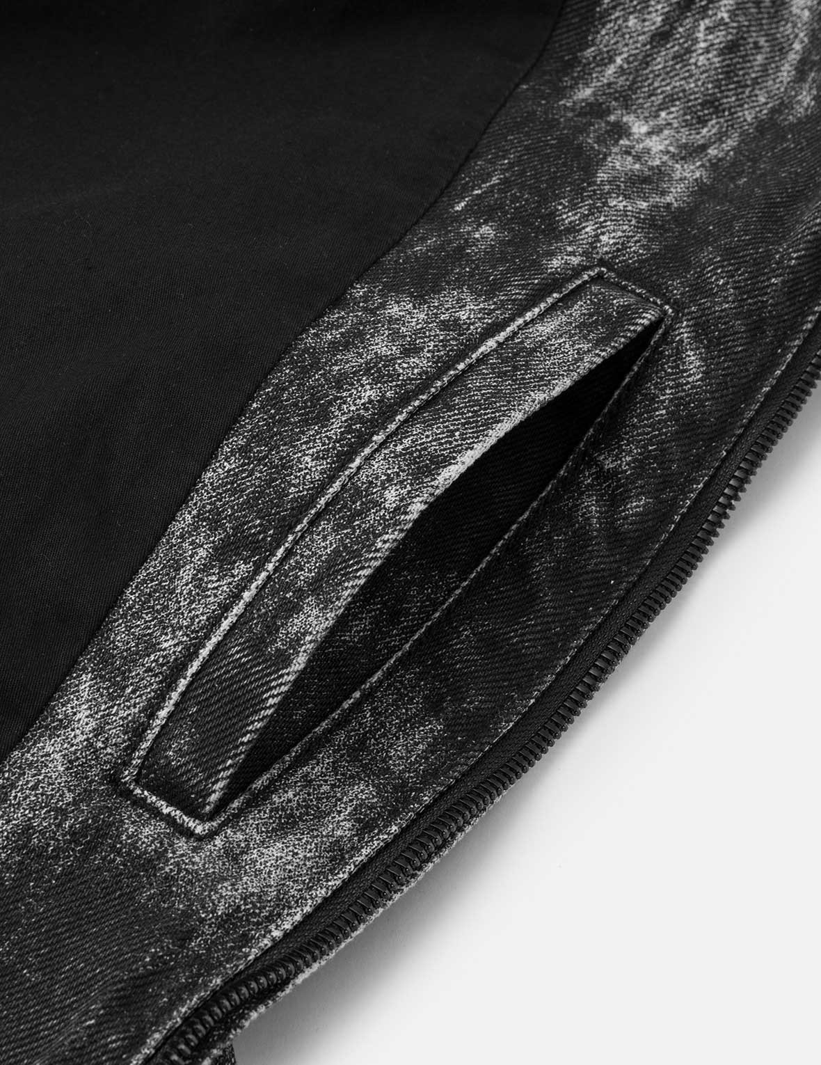 Hand Painted Allover Print Regular Fit Jacket - 13