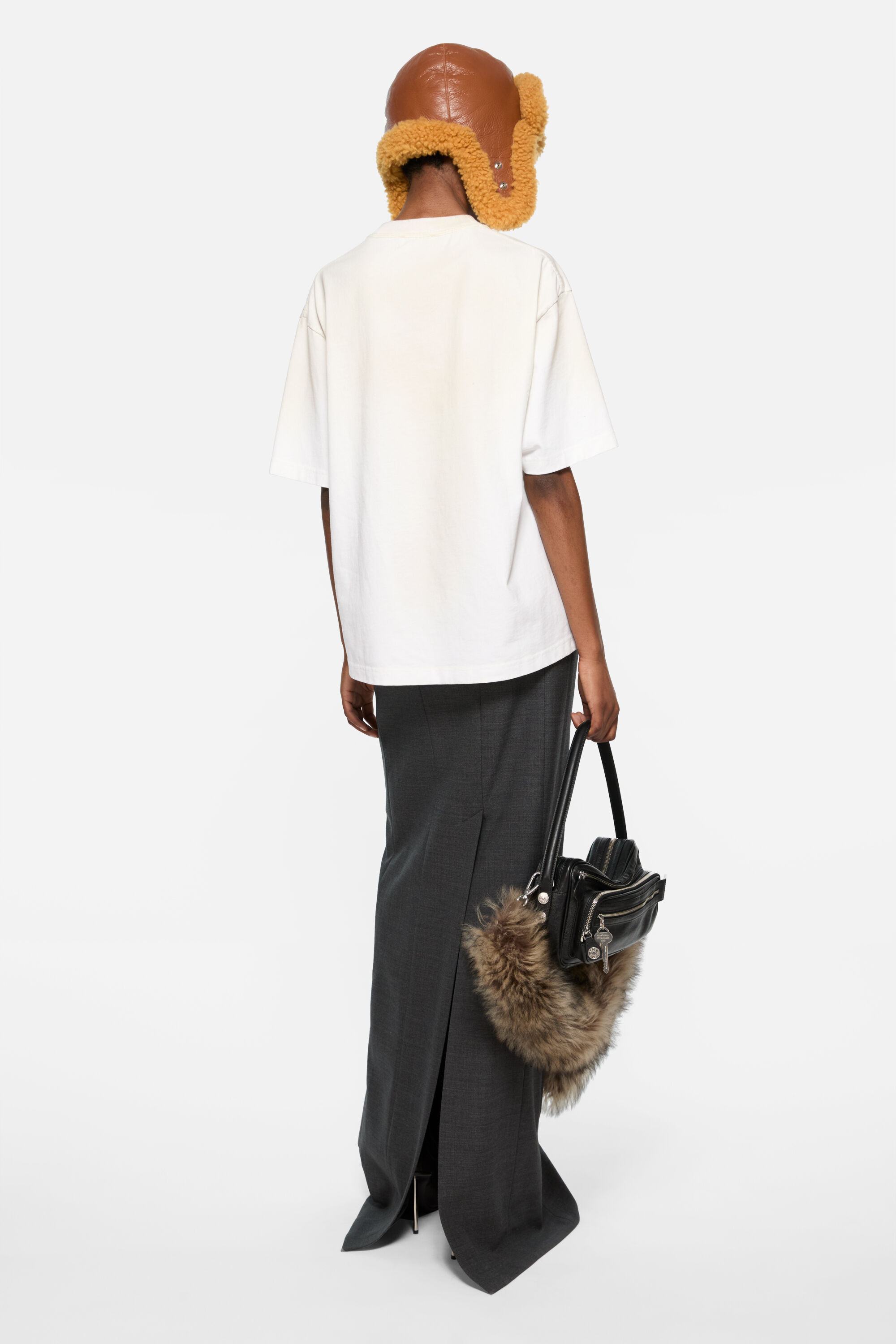Logo t-shirt - Dusty white - 3