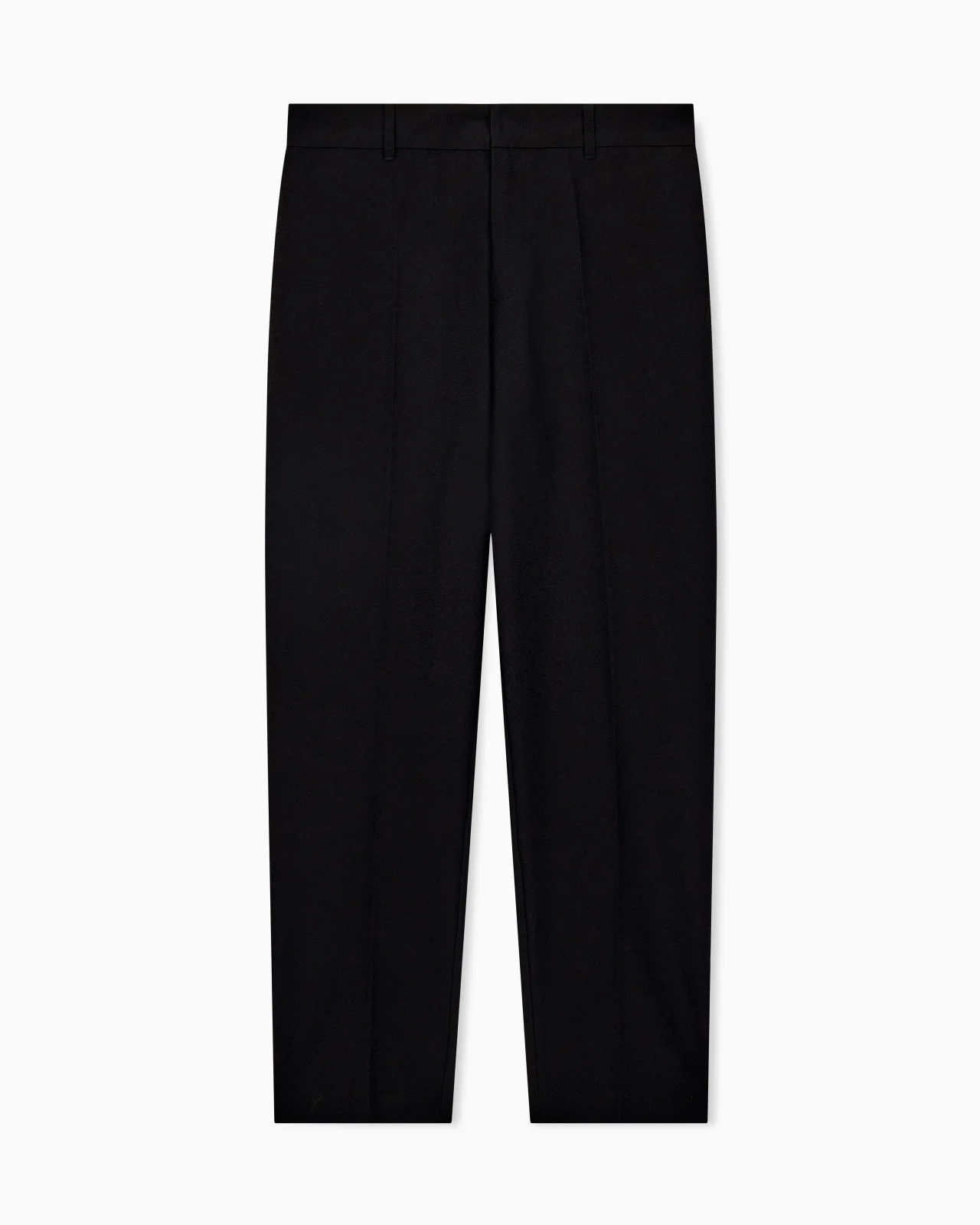 SEERSUCKER TROUSERS WITH DOWN AND FEATHER PADDING - 1