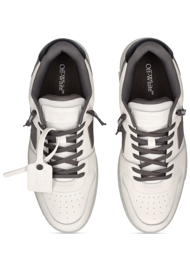 Out Of Office leather sneakers - 5