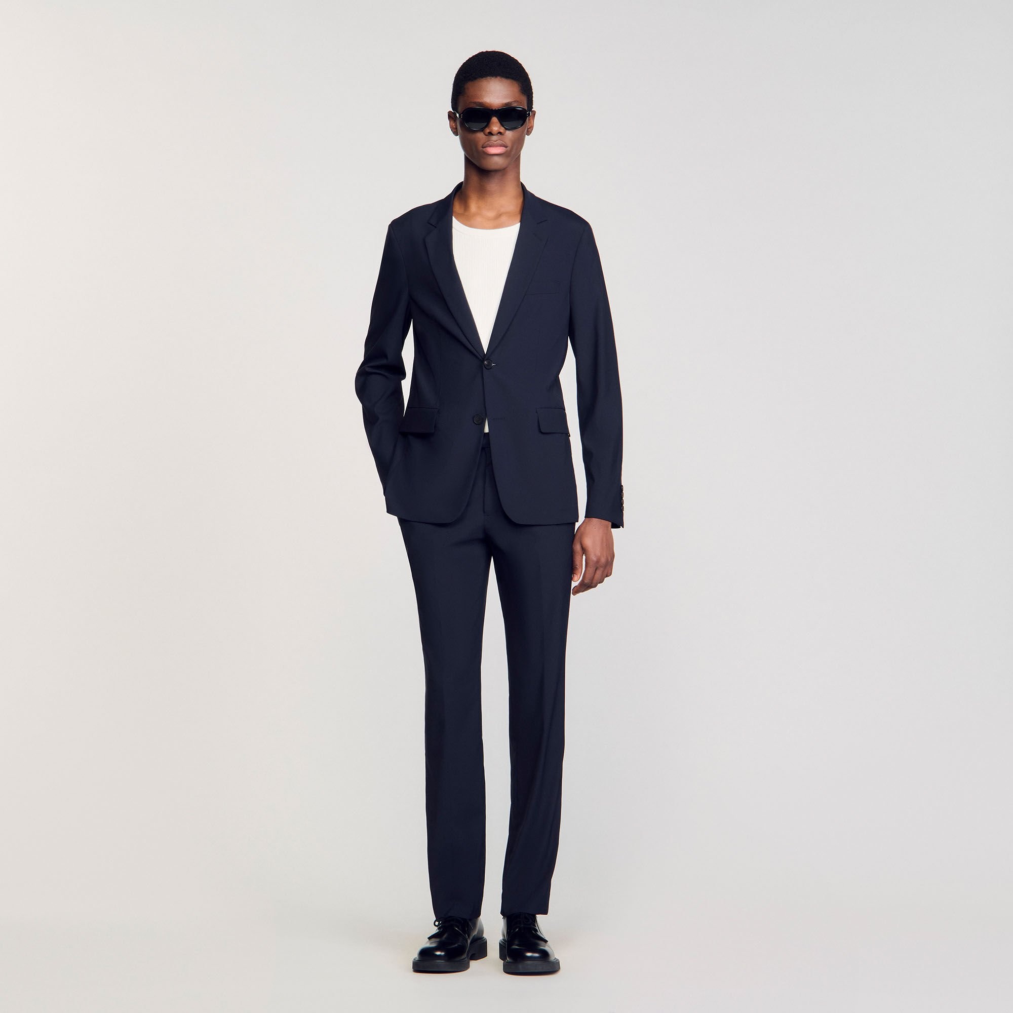 WOOL SUIT JACKET - 6