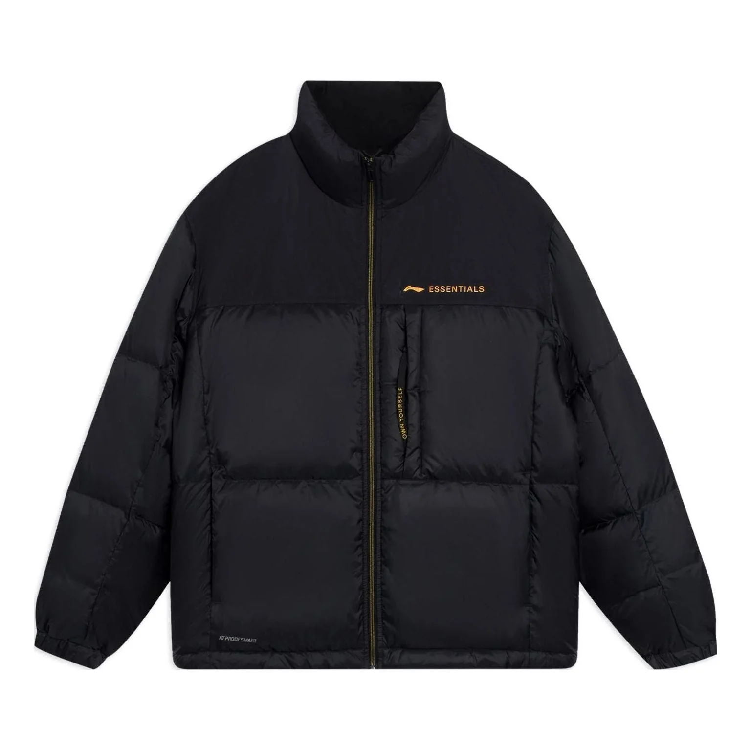 Li-Ning Essential Logo Down Jacket 'Black' AYMS205-1 - 1