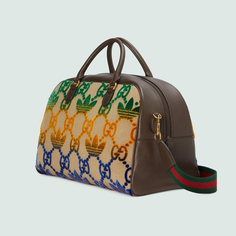 GUCCI adidas x Gucci large duffle bag outlook