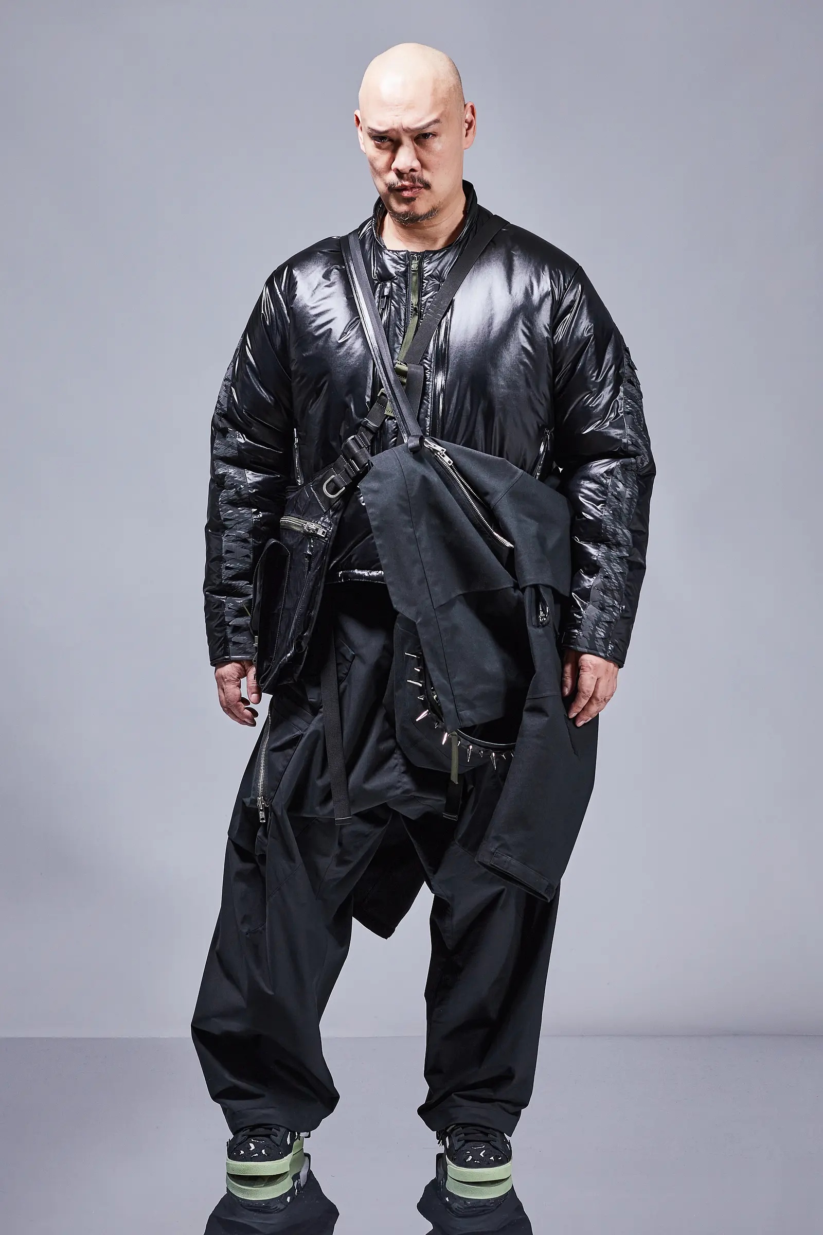 J1WB-BQ 3L Interops Jacket Black - 39