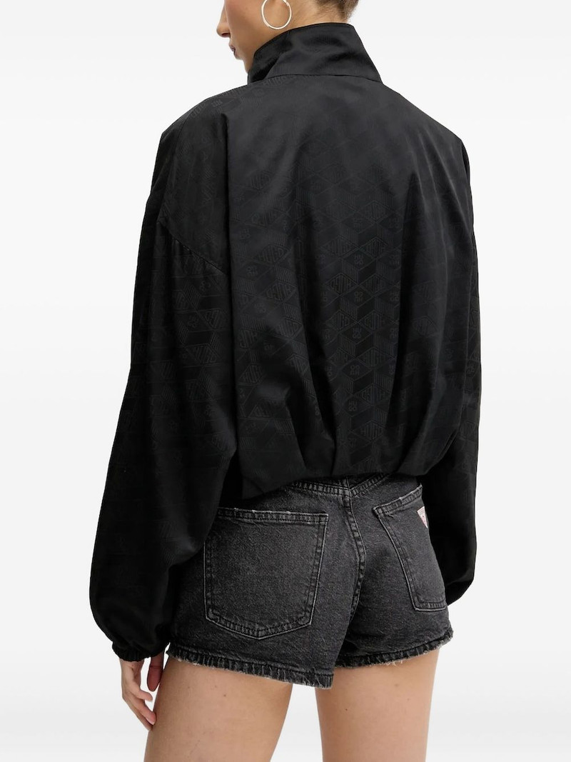 HUGO geometric-pattern zip-front jacket outlook