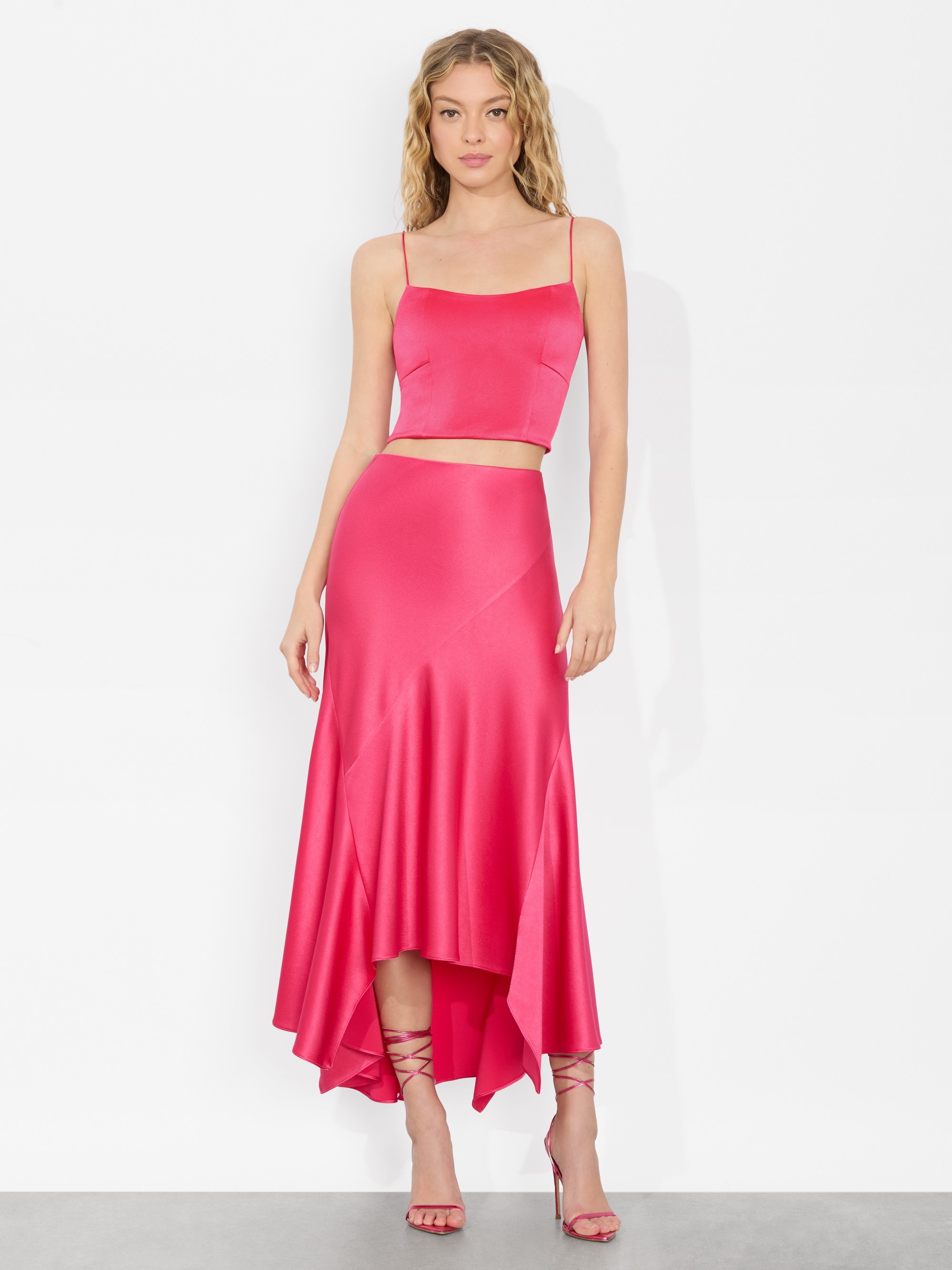 ROSA MIDI SLIP SKIRT - 3