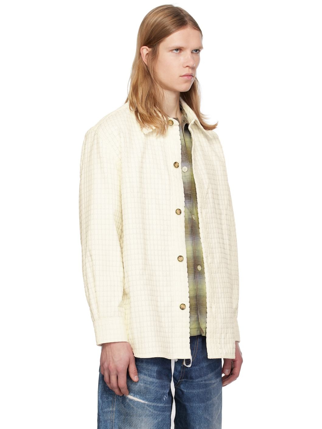White Gabriel Long Shirt - 2