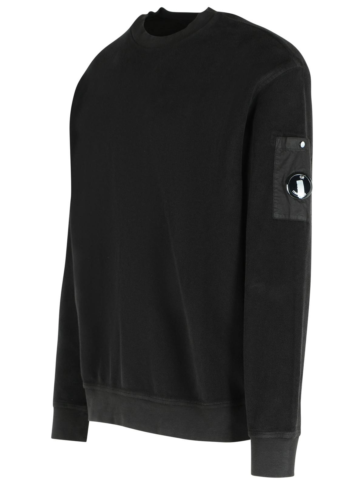 C.P. Company Black Cotton Sweatshirt Men - 2
