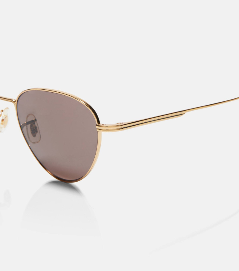 KHAITE x Oliver Peoples Aviator sunglasses outlook