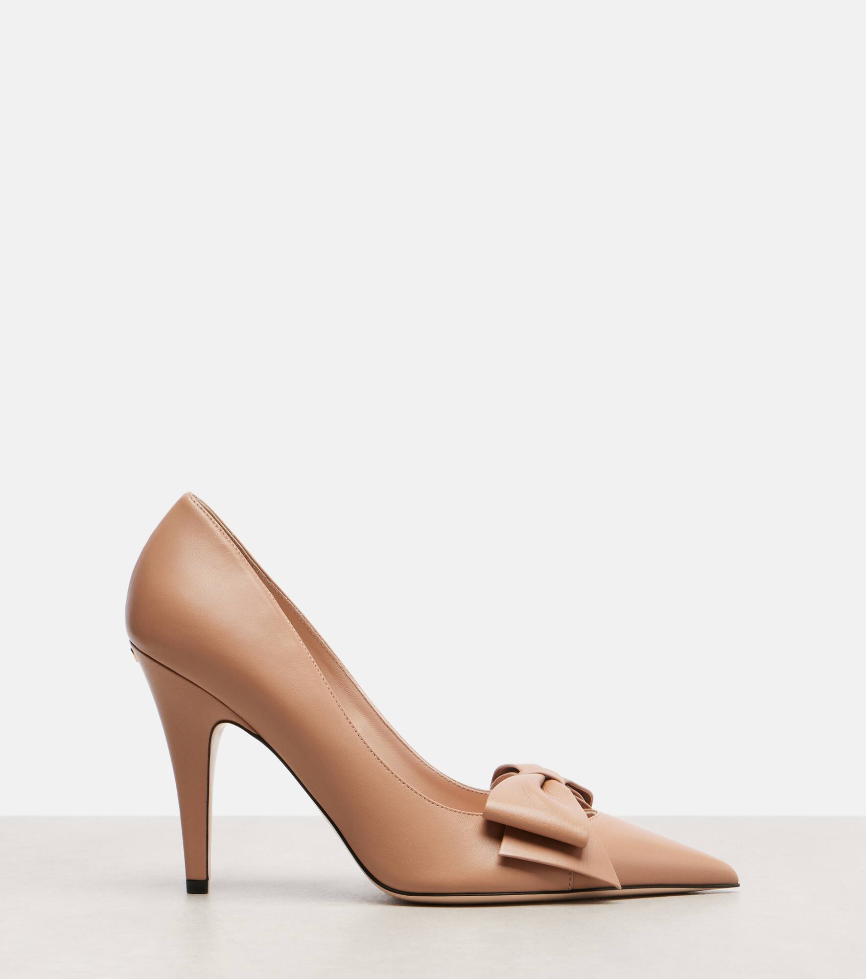 Bowow 100 bow-detail leather pumps - 4