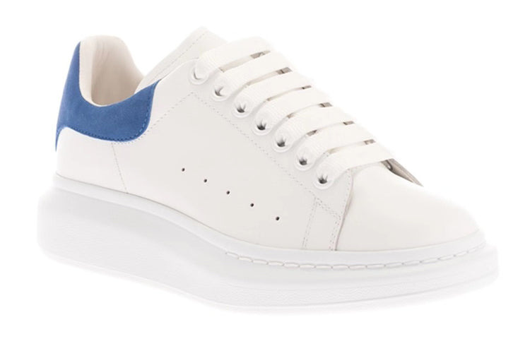 (WMNS) Alexander McQueen Oversized Sneaker 'White Paris Blue' 553770WHGP79086 - 2