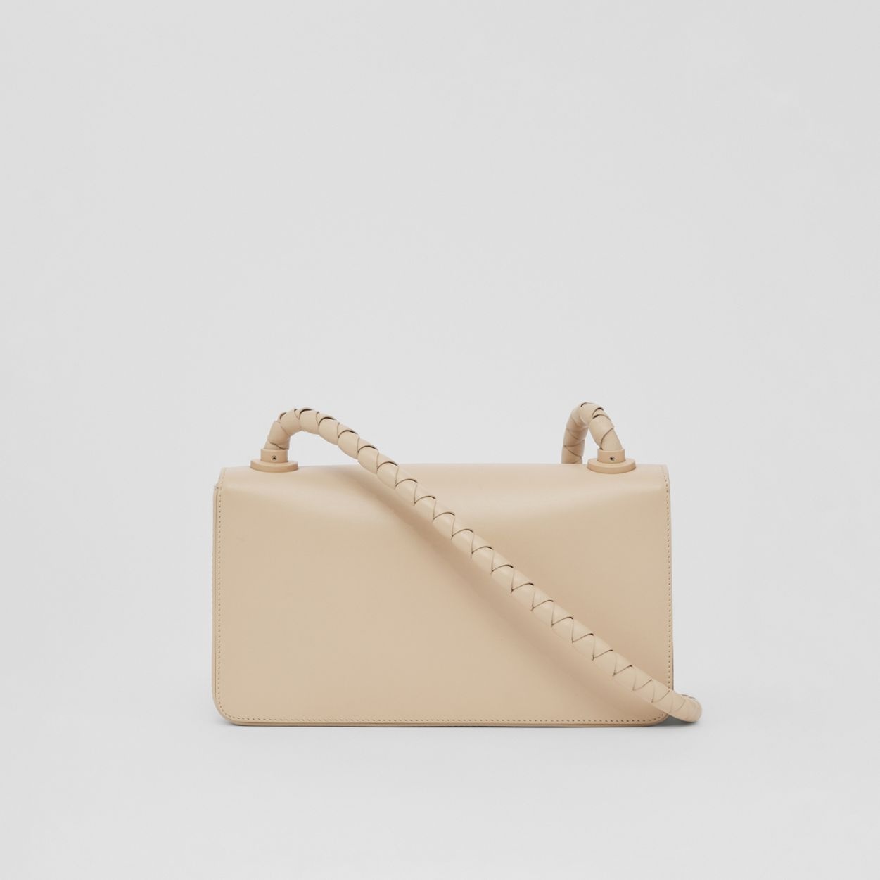 Embossed Slogan Leather Crossbody Bag - 9