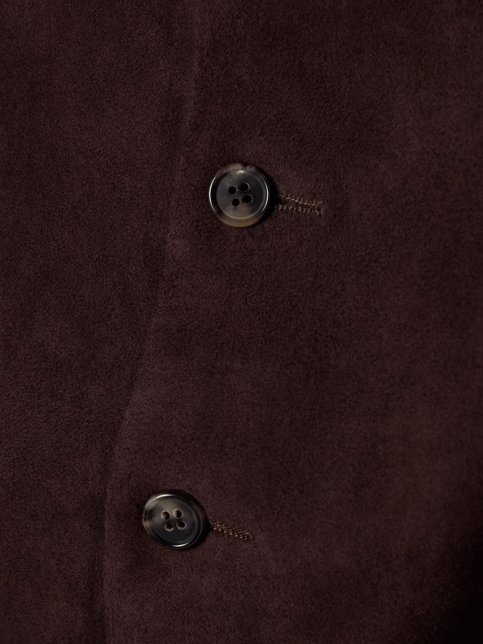 Suede vest Brown - 4