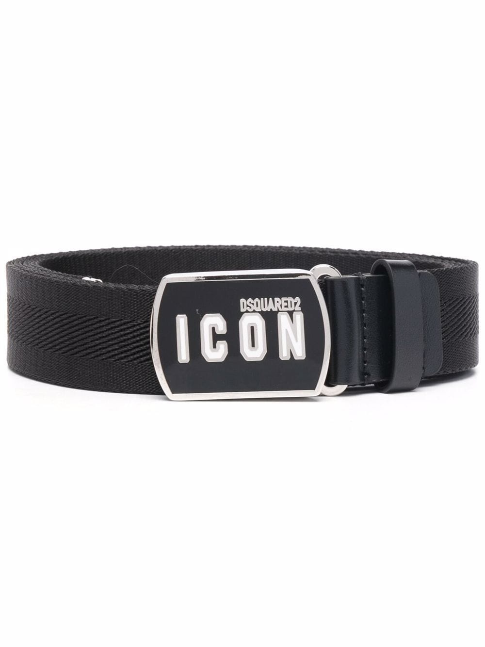 LOGO-PATCH BUCKLE BELT - 3