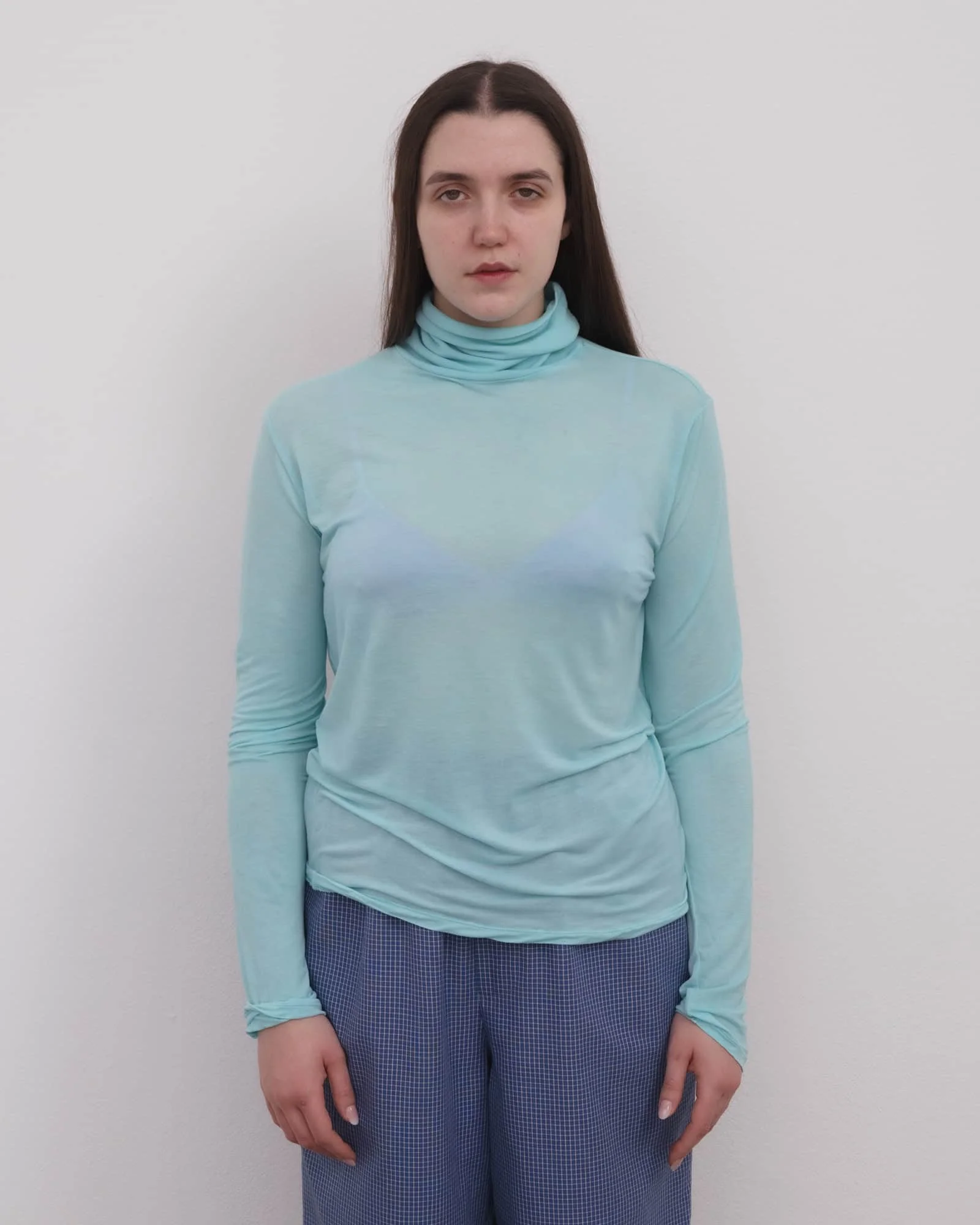 Long Sleeve Turtleneck - Bamboo Lyocell - 1