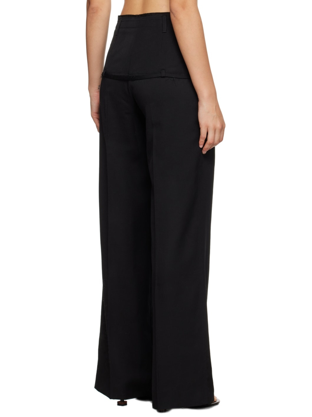 Black Le Chouchou 'Le Pantalon Criollo' Trousers - 3