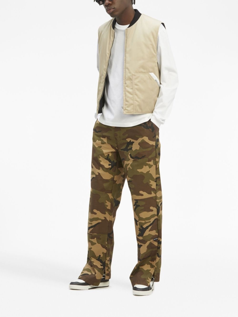 Sartorial Tape zip-up vest - 2