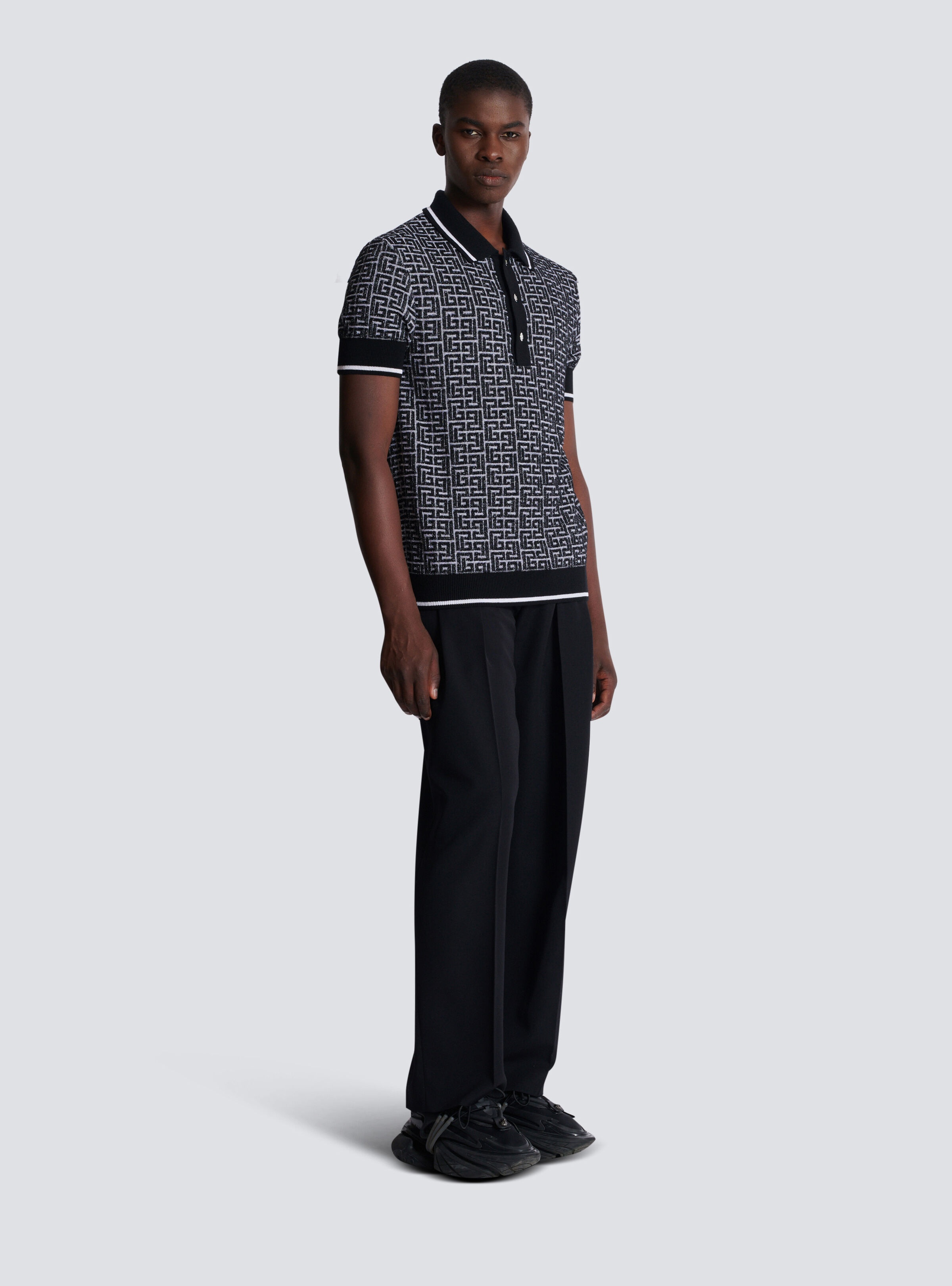 PB Labyrinth knit polo shirt - 3