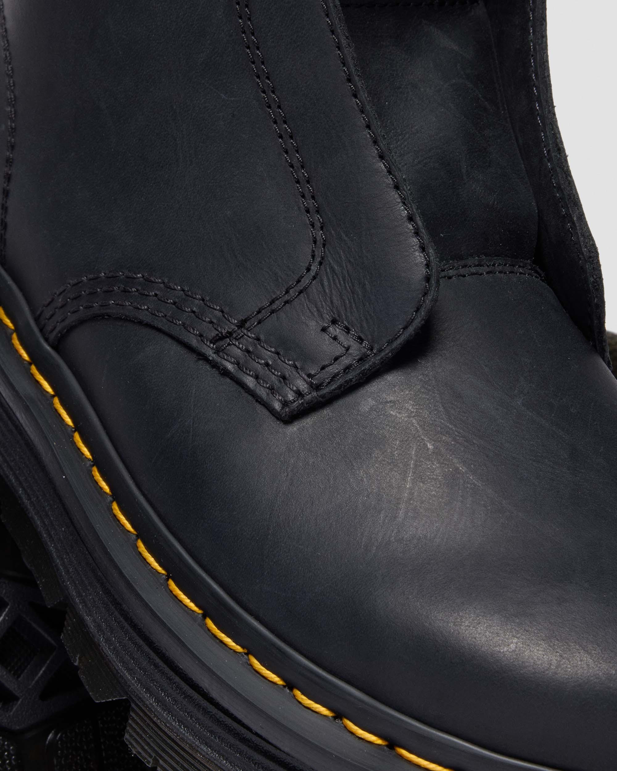 ZEBZAG LACELESS Slip On Leather Boots - 3