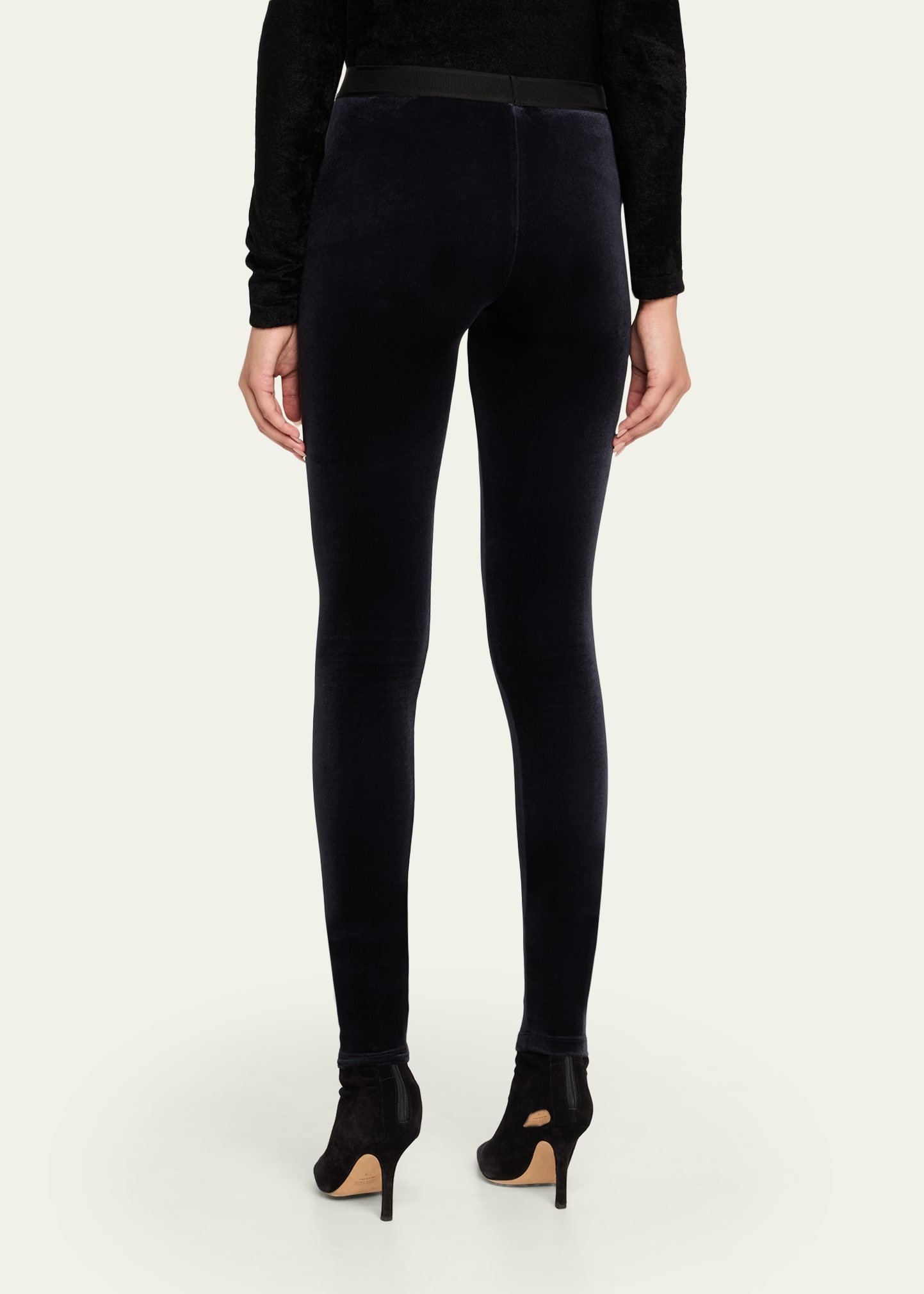 Bistretch Velvet Leggings - 3