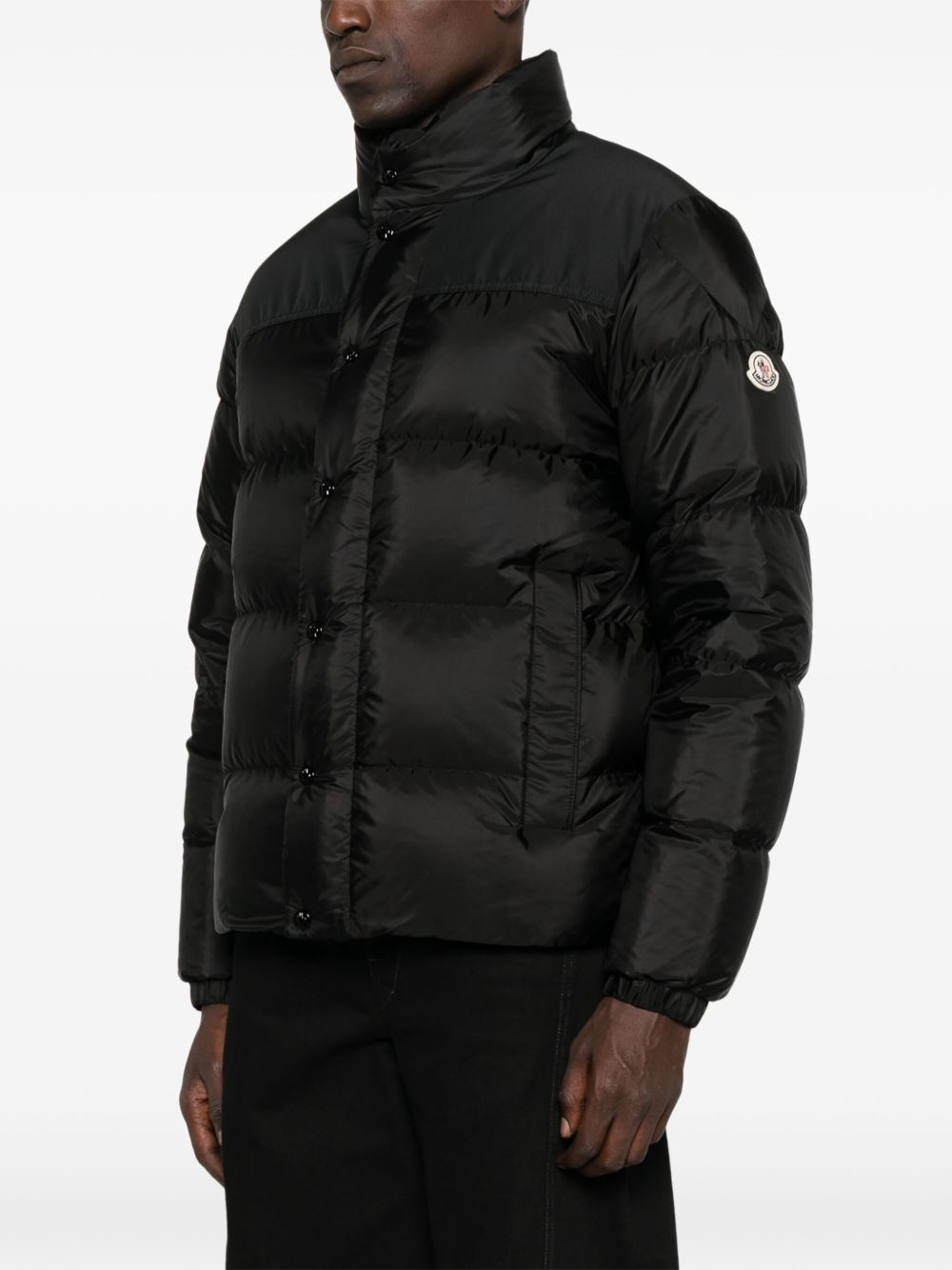 quilted panelled jacket - 3