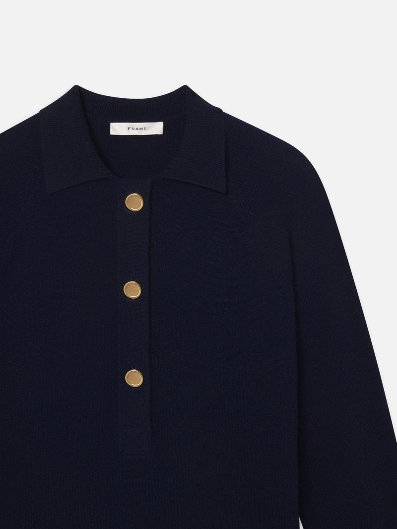 The Rugby Tunic in Navy Multi 3