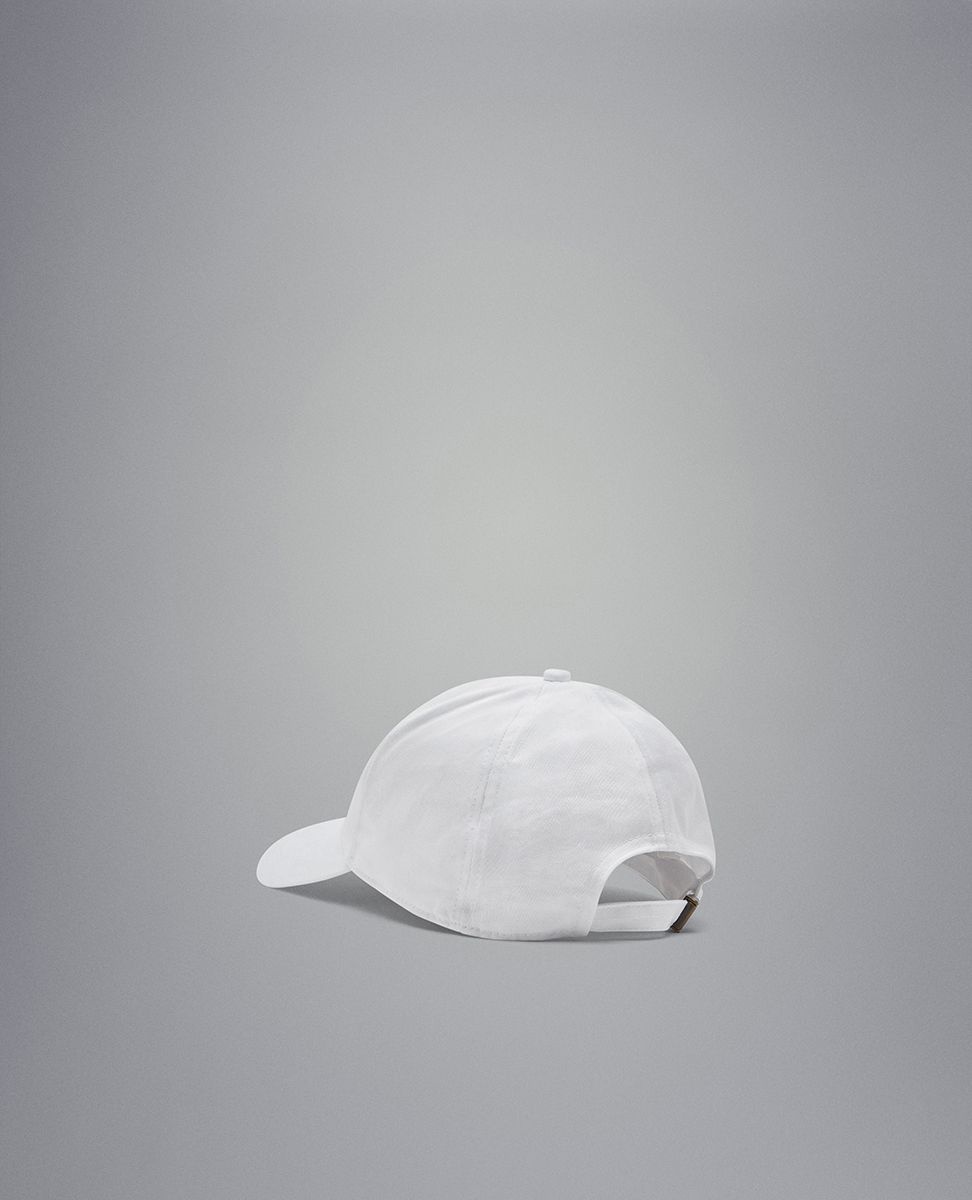Cotton baseball cap with 3D embroidered Shark - 2