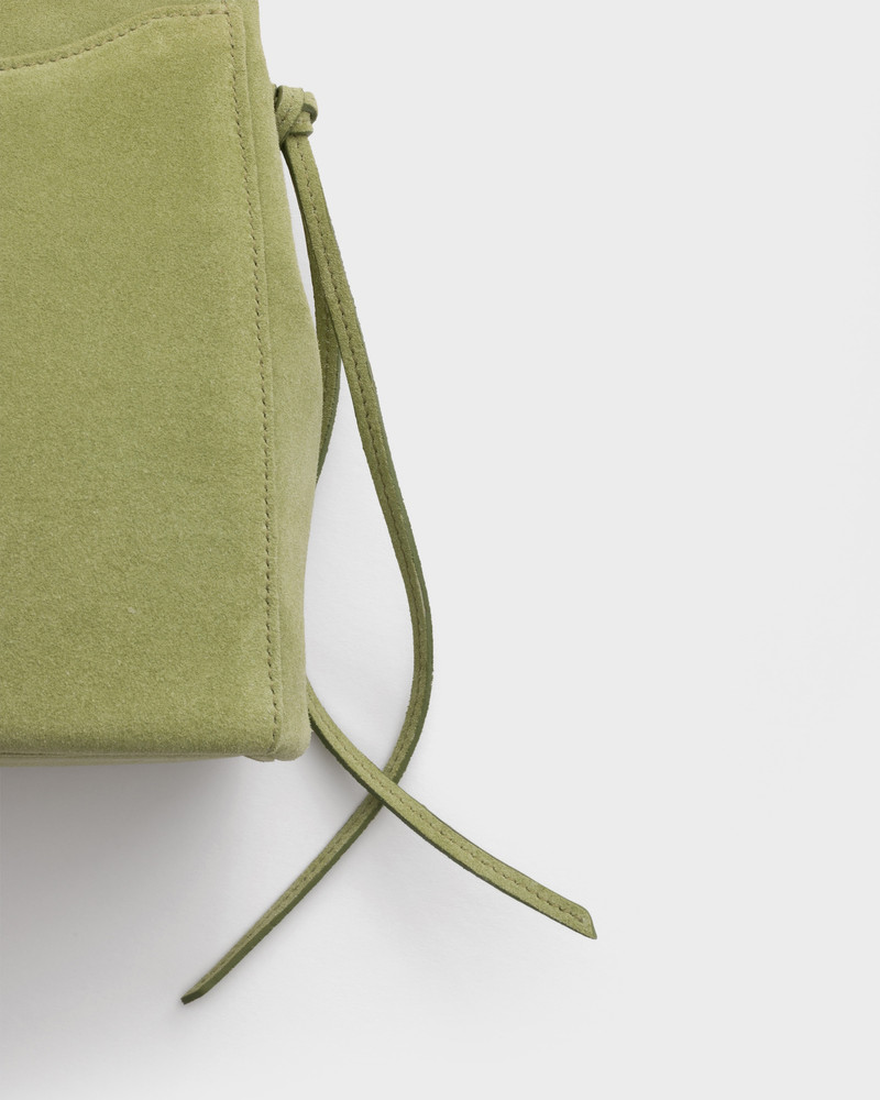 Prada Carry mini suede handbag 5