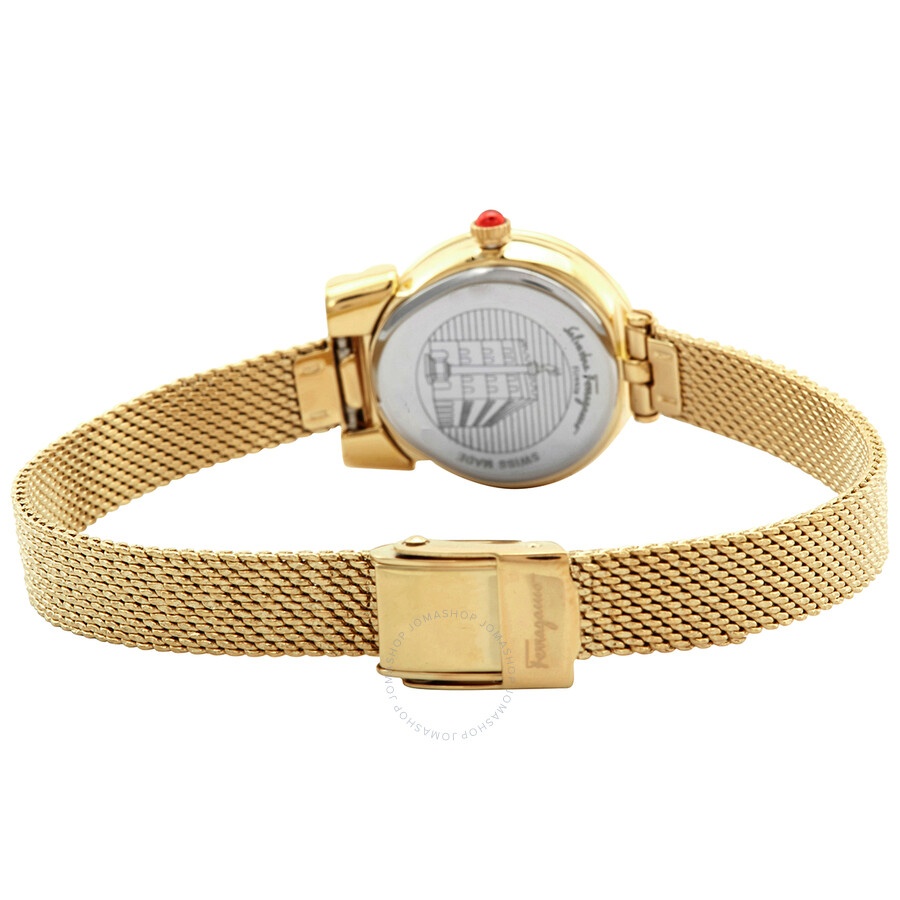 Ferragamo Gancini Quartz Green Dial Ladies Watch SF1X00219 - 3