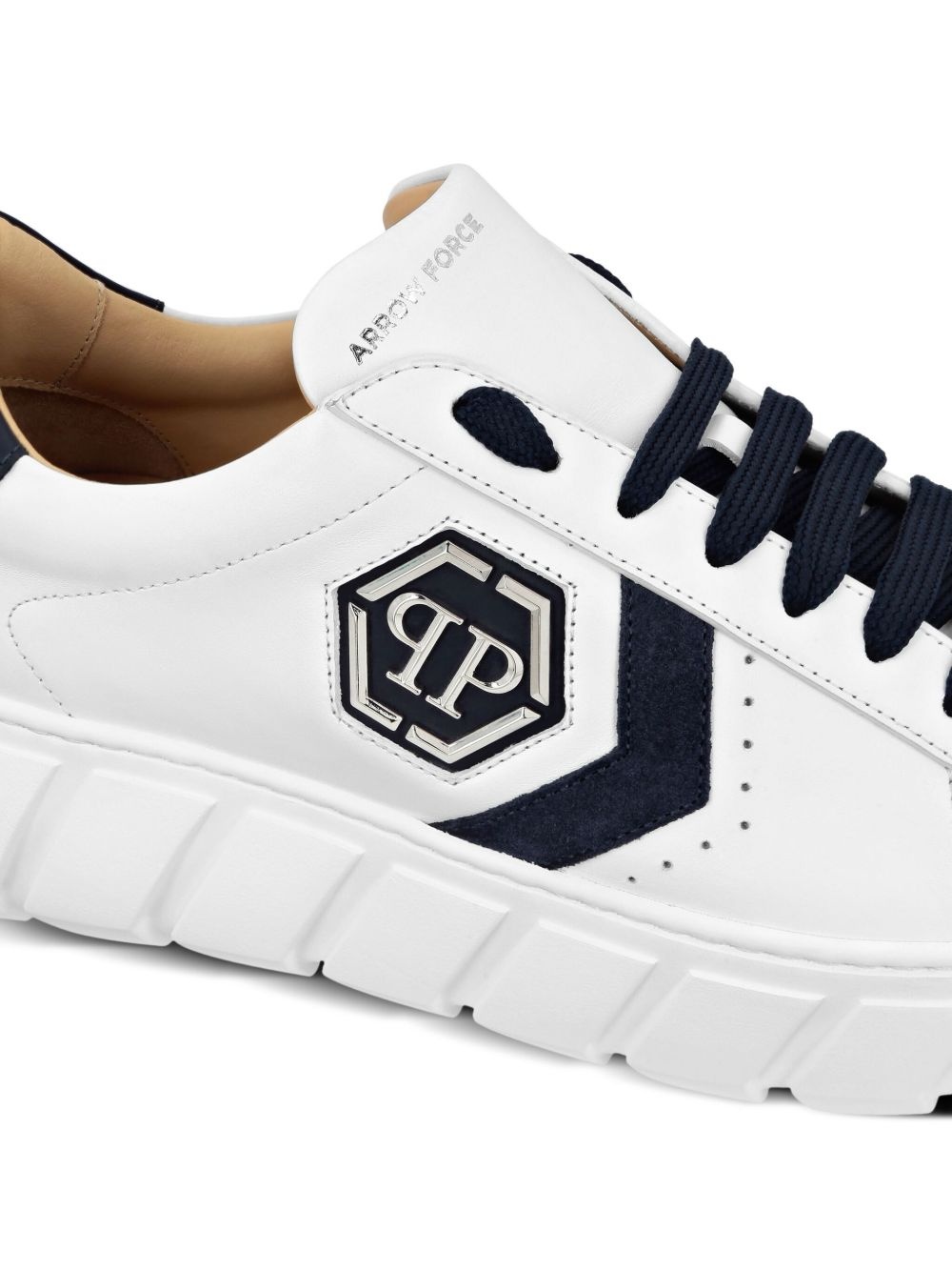 Hexagon low-top sneakers - 4