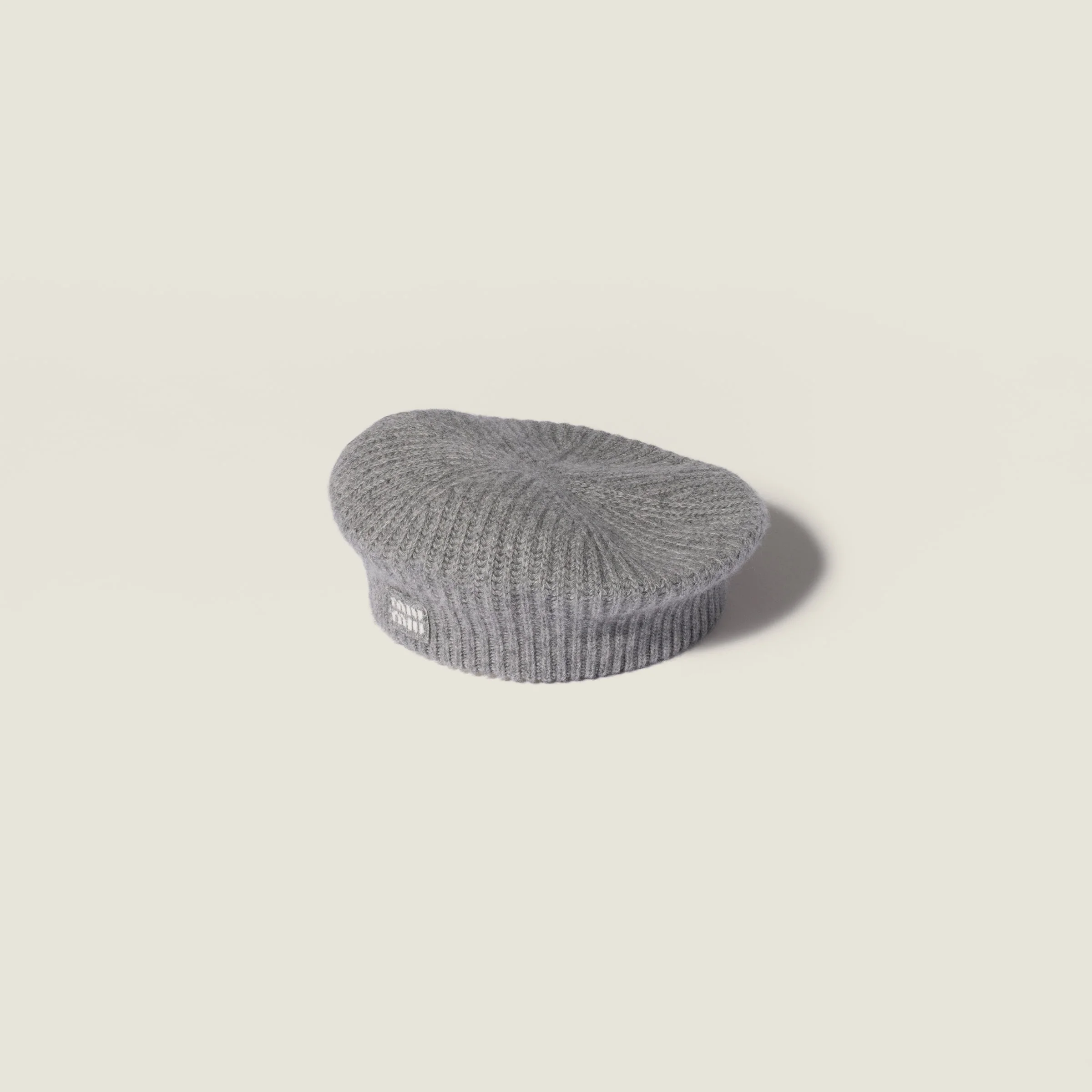 Wool and cashmere beret - 1