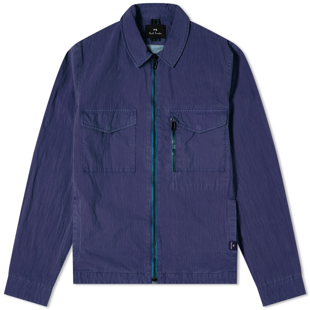 Paul Smith Garment Dyed Shirt Jacket - 1