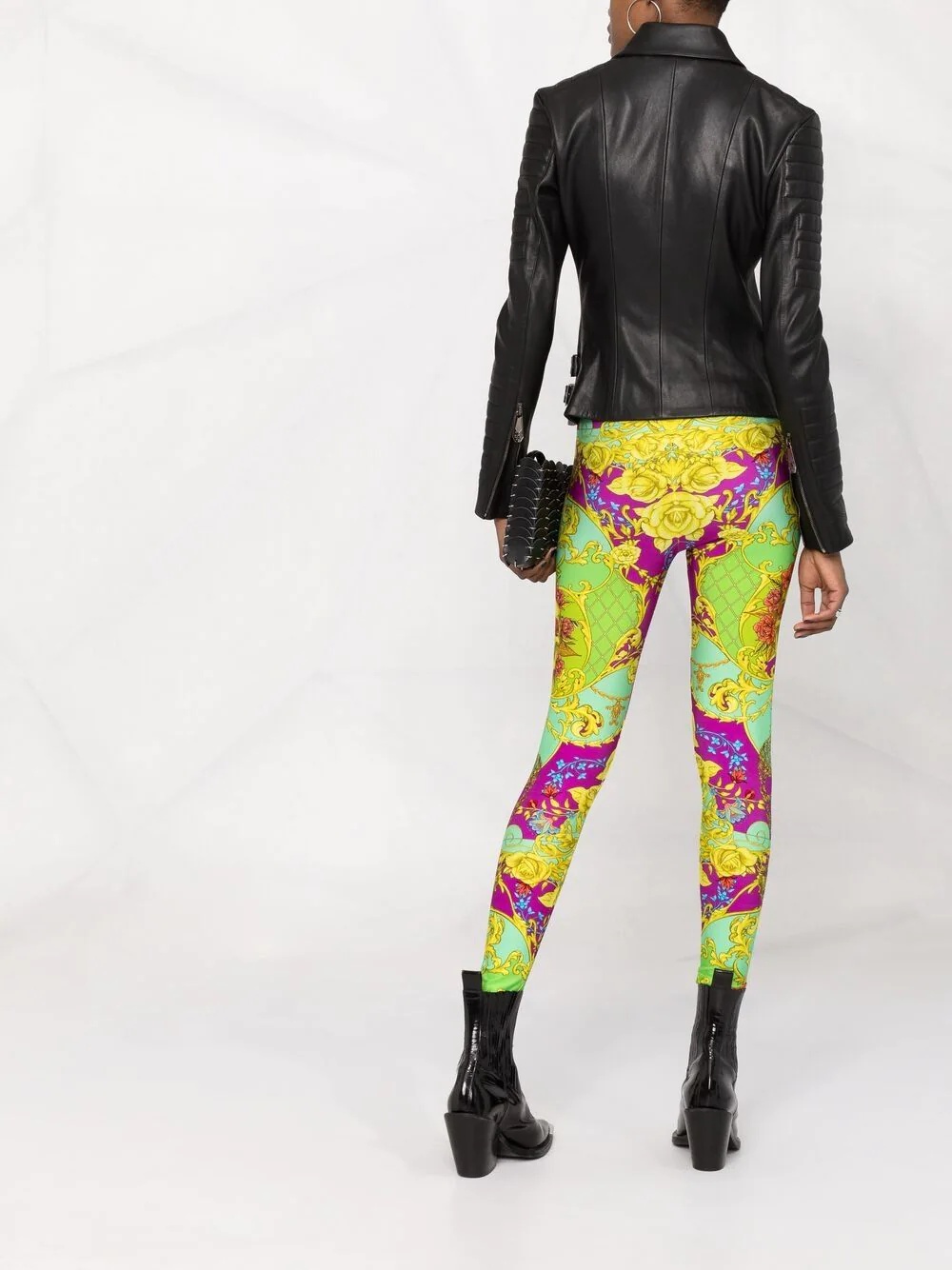 New Baroque high-rise leggings - 4