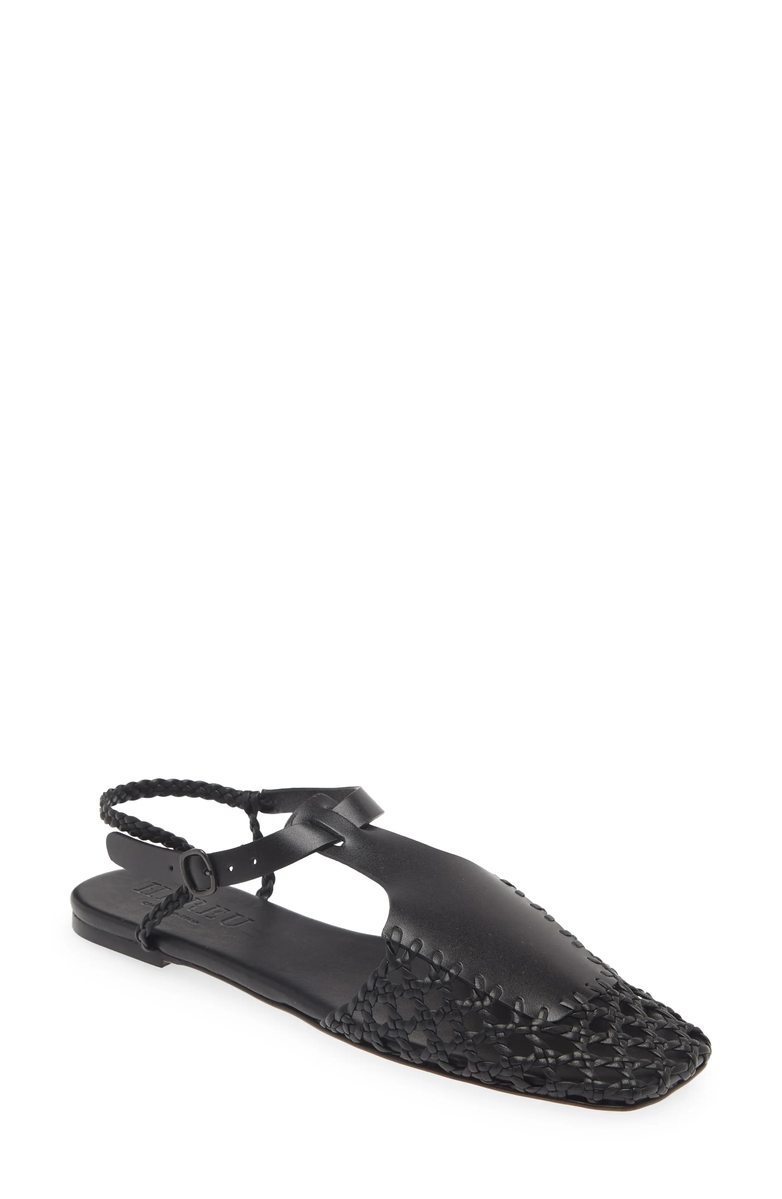 Reixa Woven T-Strap Sandal - 1