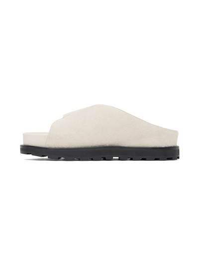 Jil Sander Off-White Velcro Sandals outlook