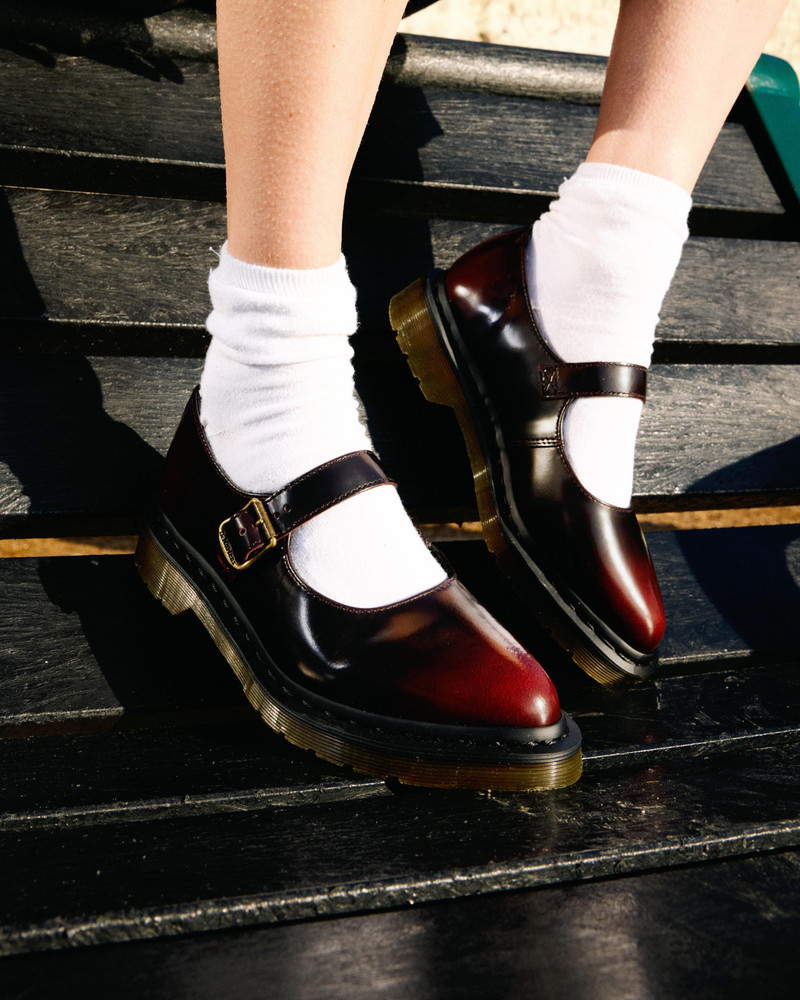 Elphie Leather Mary Jane Shoes 4