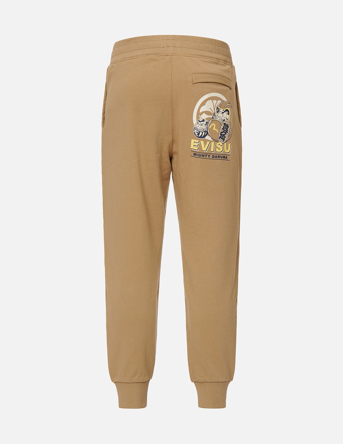 KOMAINU DARUMA PRINT SWEATPANTS - 2