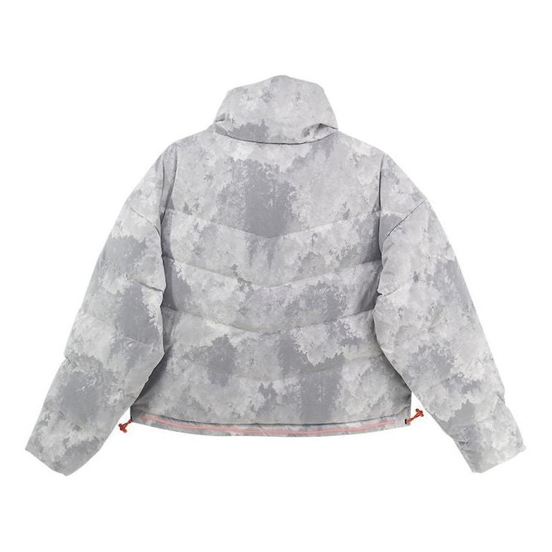 Converse (WMNS) Converse Down Jacket 'White Grey' 10021988-A01 outlook