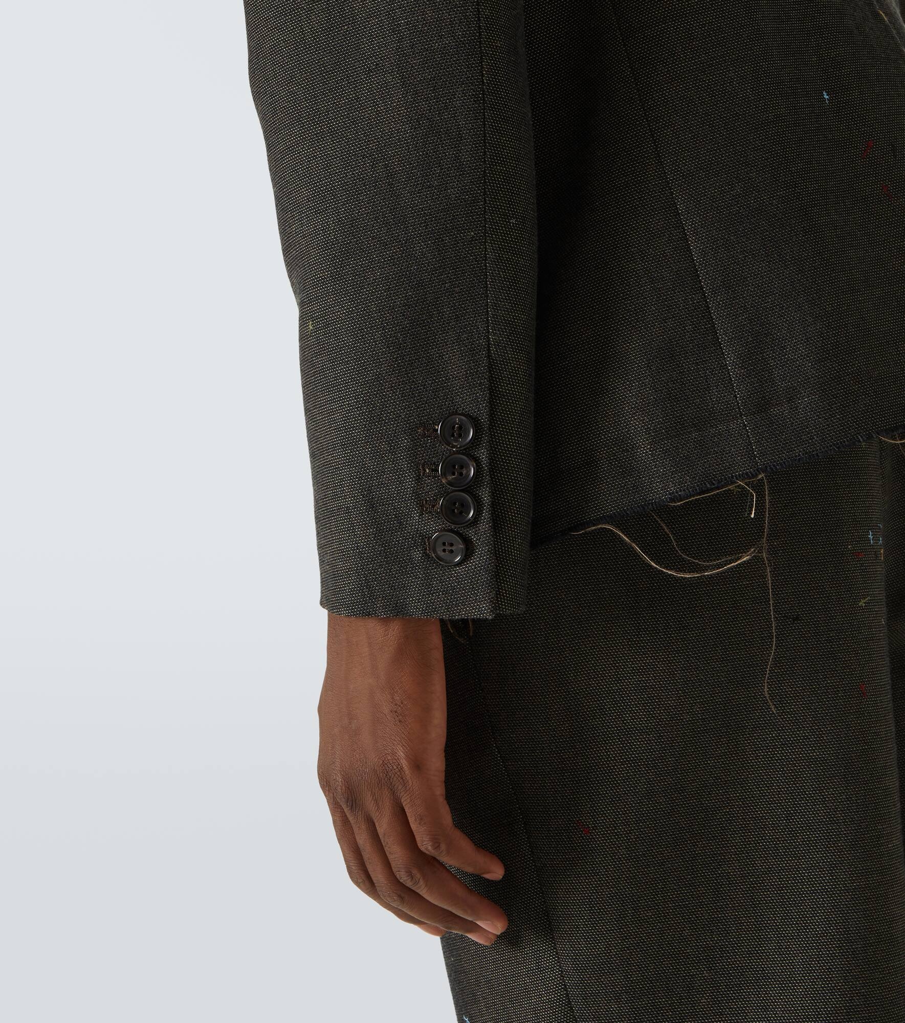 Embroidered blazer - 7
