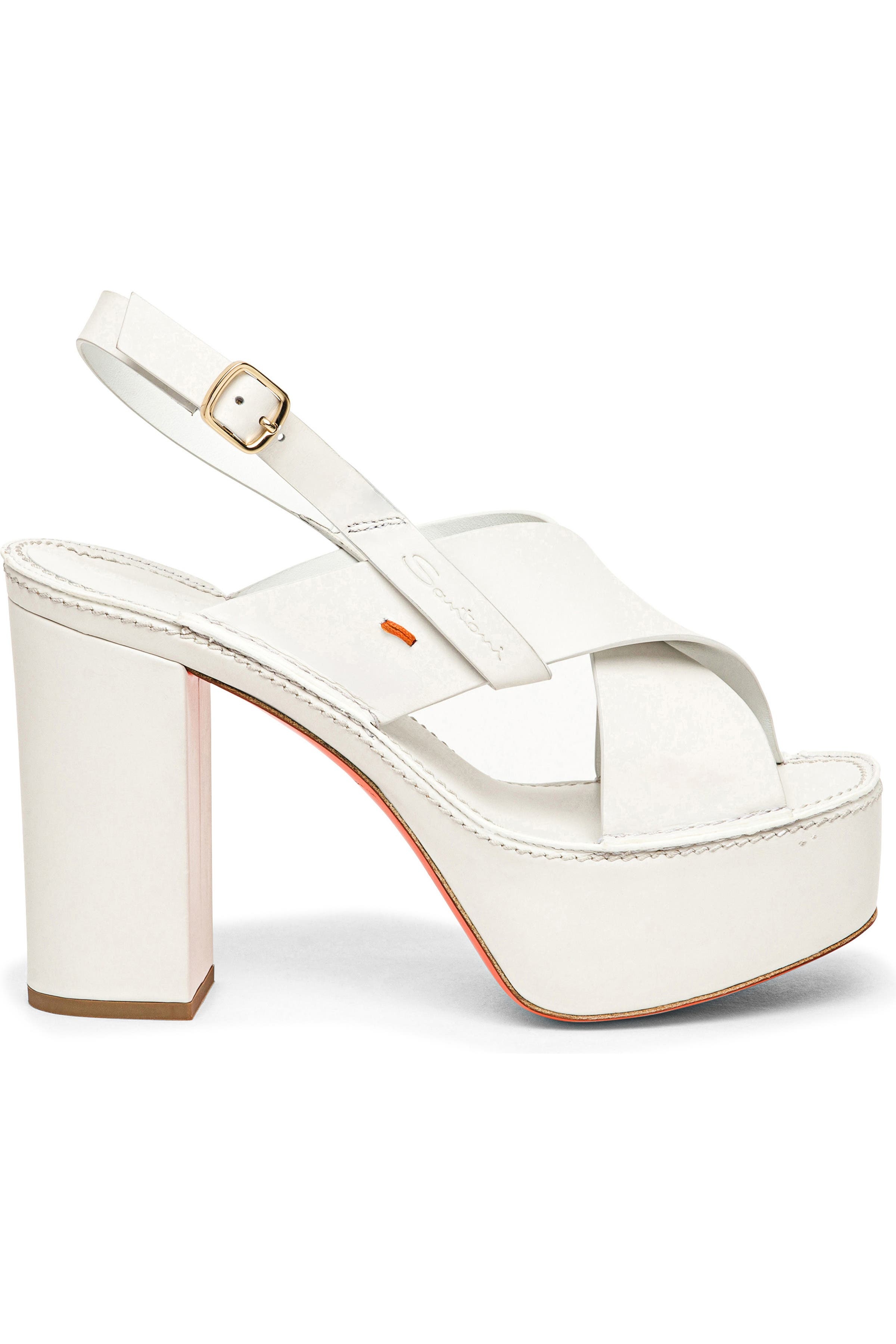 Santoni Women's high-heel sandal in White at Nordstrom - 6