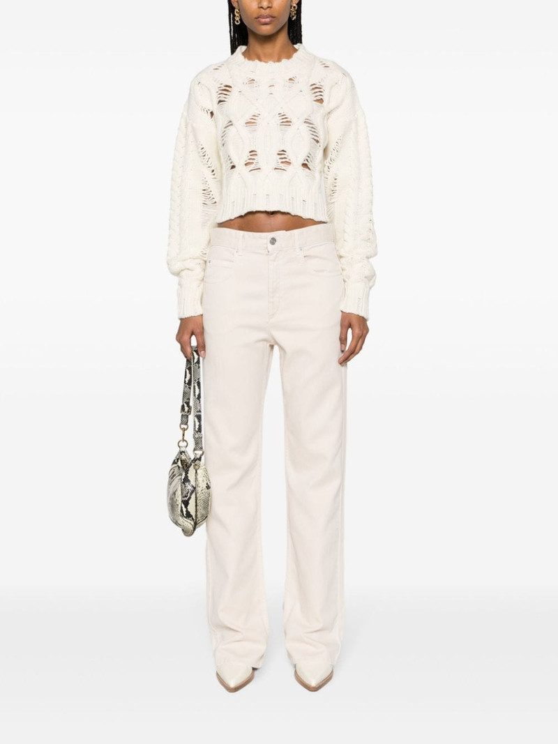 Isabel Marant Belvira high-rise bootcut jeans outlook