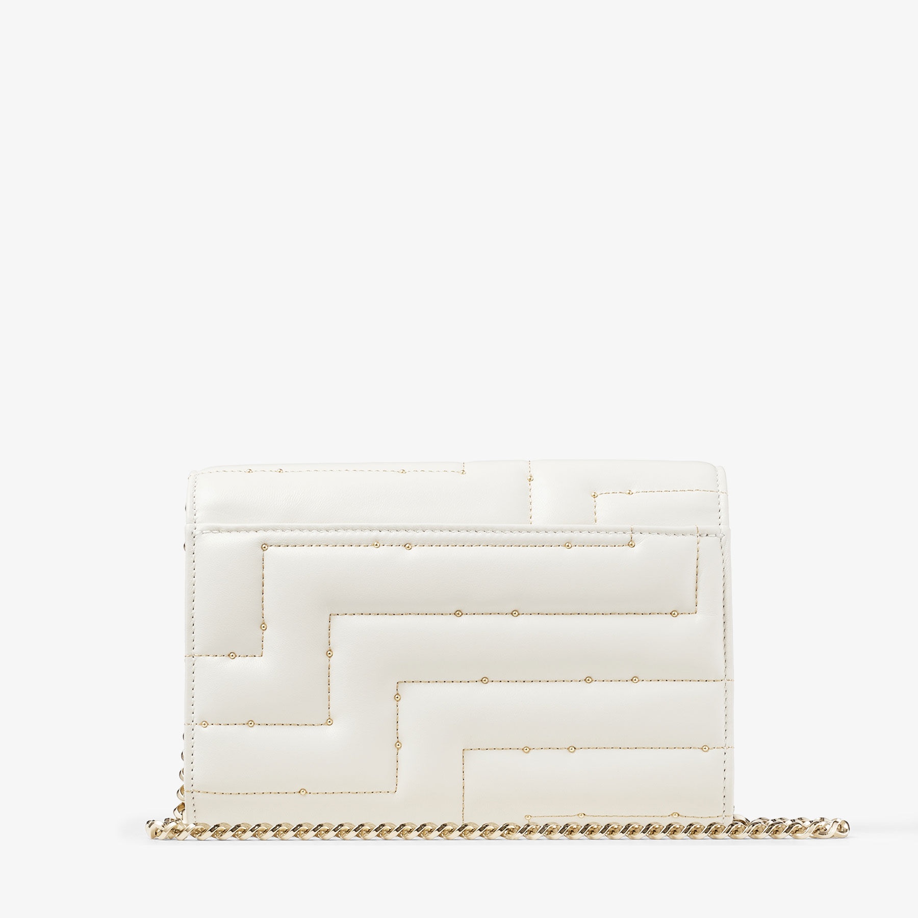 Varenne Clutch
Latte Avenue Nappa Leather Clutch Bag with JC Emblem - 6