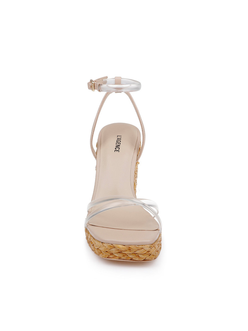 L'AGENCE Malone Wedge Espadrille outlook