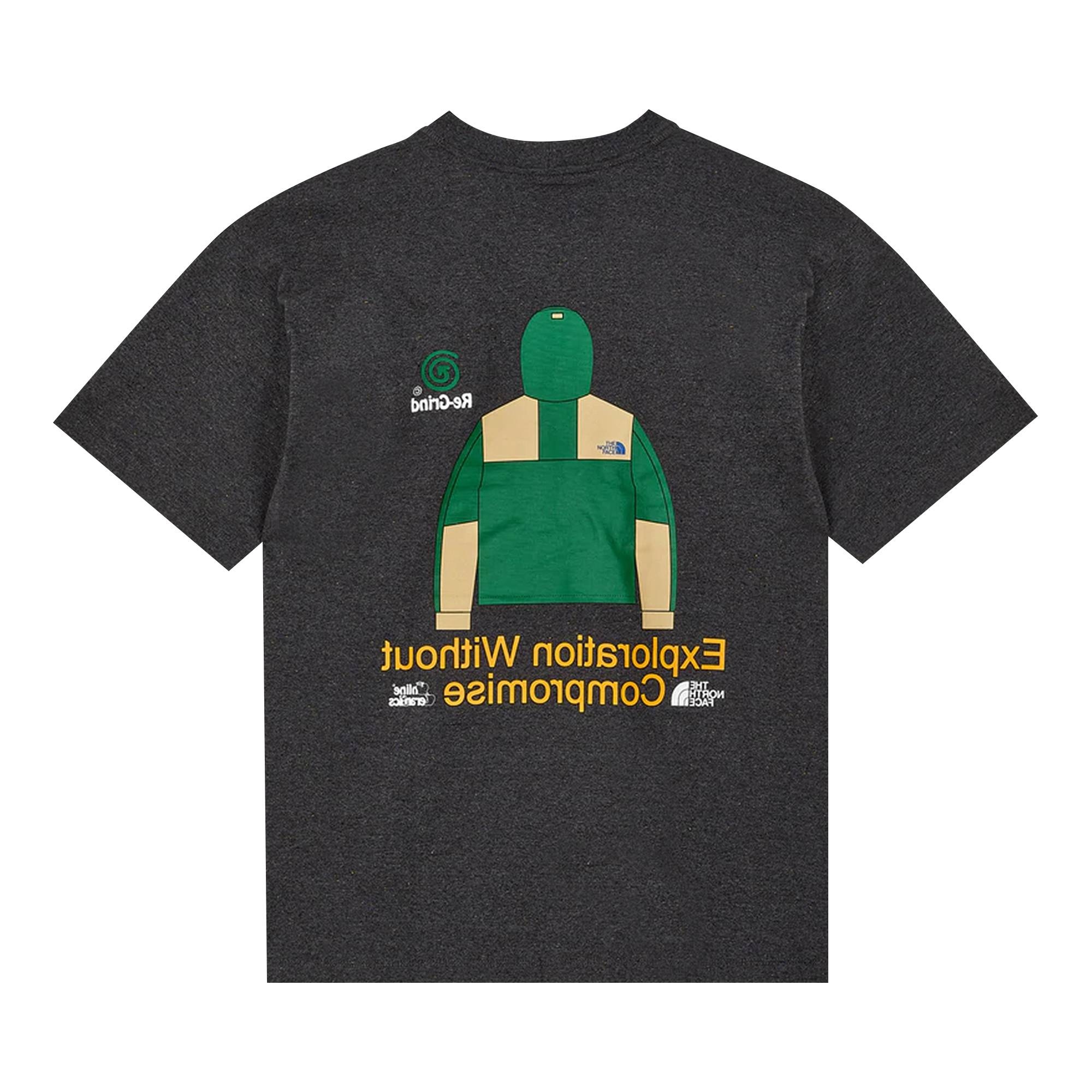 The North Face x Online Ceramics Graphic Tee 'Black Regrind' - 2