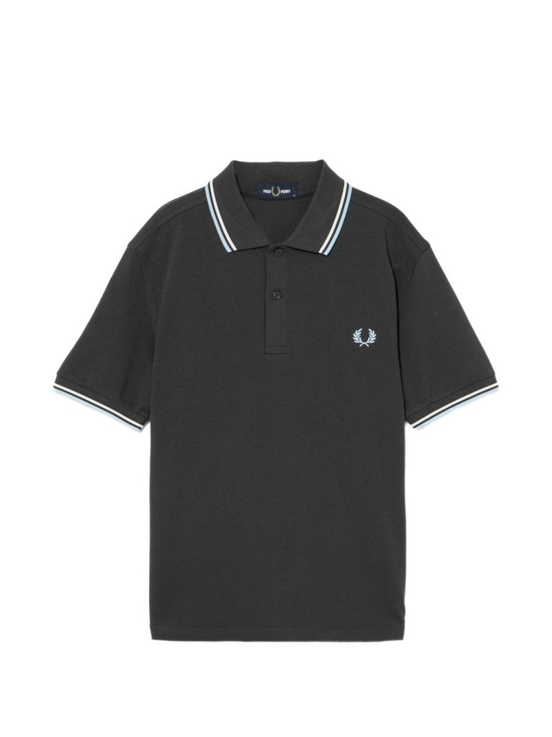 embroidered short-sleeve polo shirt 1