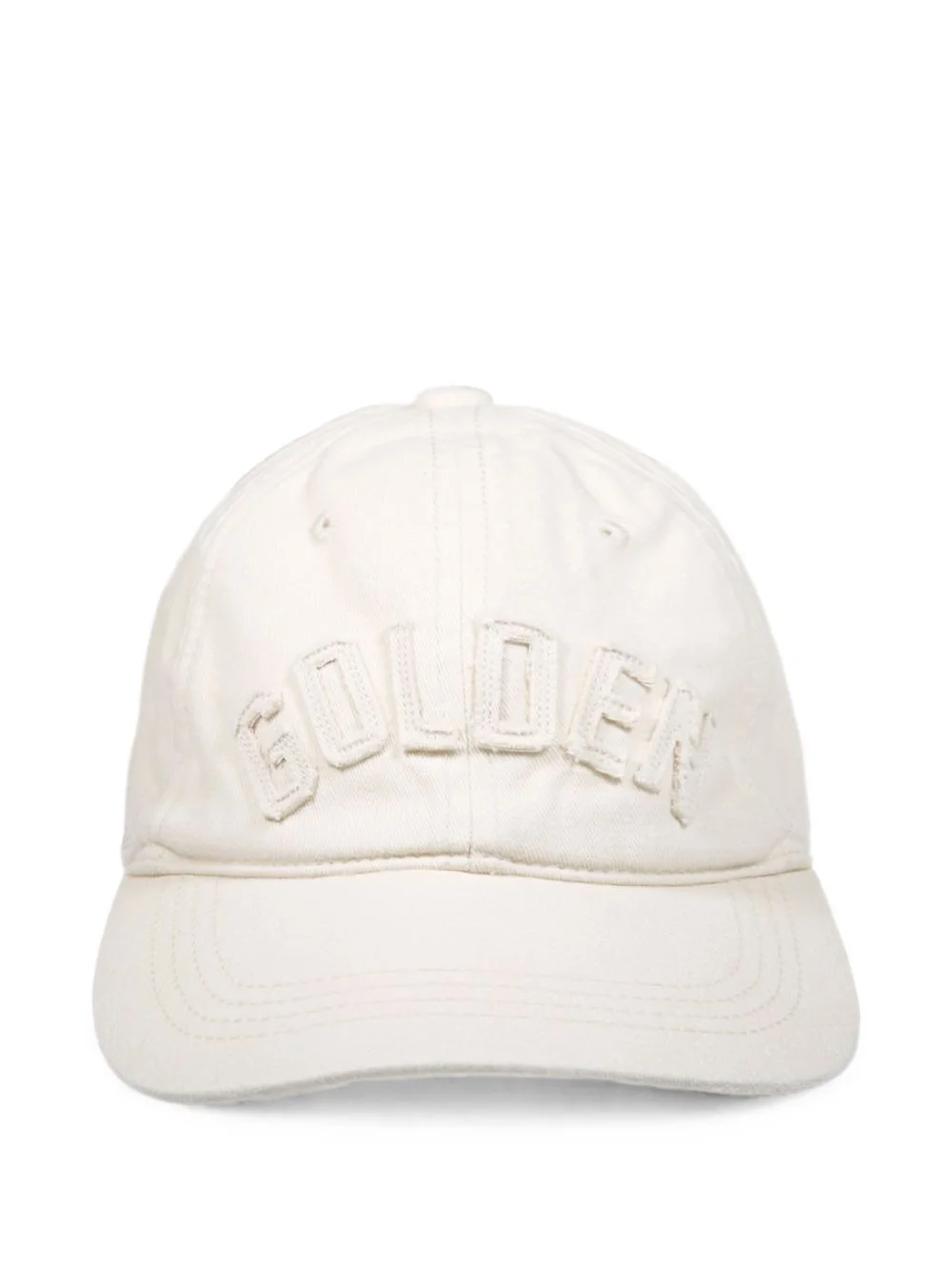 logo-patch star-stud baseball cap - 1